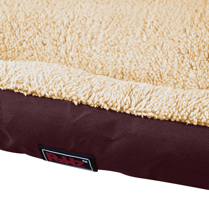 Pawz Pet Bed Mattress Dog Cat Pad Mat Cushion Soft Winter Warm 2X Large Brown