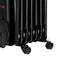 Spector 1500W Electric Portable 7 Fin Oil Heater w/24h Timer/Column/Heat/ Wheels
