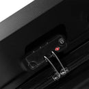 24" Check In Luggage Hard side Lightweight Travel Cabin Suitcase TSA Lock Black