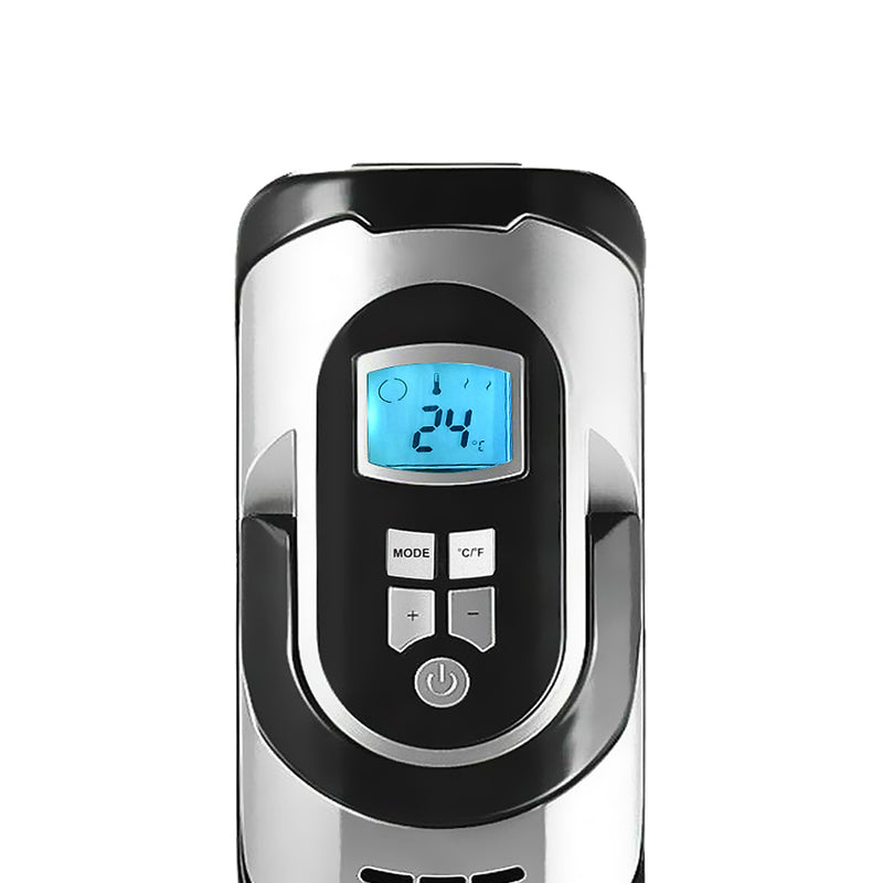 Spector 1500W Electric Portable 7 Fin Oil Heater w/24h Timer/Column/Heat/ Wheels
