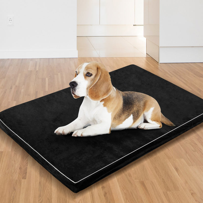 PaWz Large Size 4cm Thickness Memory Foam Orthopaedic Pet Bed with Removable Cover