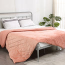 Double Dusty Pink Weighted Blanket Cover