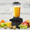 Black Commercial Blender Food Processor Blender Mixer Juicer Smoothies