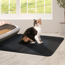 Waterproof Double-Layer Cat Litter Mat Trapper Foldable Pad Pet Rug Home