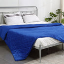 Double Blue  Weighted Blanket Cover