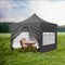 Mountview 3x3M Gazebo Outdoor Pop Up Tent Folding Marquee Camping Canopy Grey