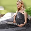DreamZ 9KG Double Anti Anxiety Weighted Blanket Bamboo Fiber Cover Pillowcase