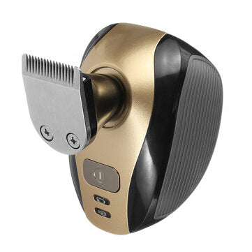 5 in 1 Power Display USB Rechargeable 6 Heads Bald Head Shaver Electric Hair Trimmer Clipper Facial Massager Cleaning Brush