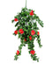 Hanging Red Rose Stem UV 85cm