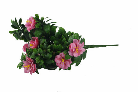 Pink Rose Bunch UV 45cm