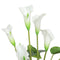 Artificial Flowering White Peace Lily / Calla Lily Plant 50cm
