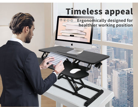 Adjustable Height Desk Riser Computer/Laptop Office Stand