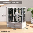 Bakeey Earrings Storage Box Jewelry Display Box Transparent Plastic Jewelry Box Earring Display Stand