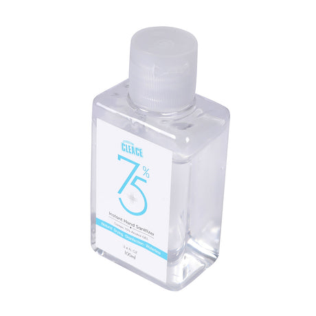 Cleace 100x Hand Sanitiser Sanitizer Instant Gel Wash 75% Alcohol 100ML
