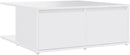 Coffee Table Home Indoor Living Room Storage Drawer Accent End Coffee Side Couch Center Table Furniture High Gloss Grey Chipboard