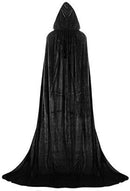 Full Length Hooded Cloak Costume Ideal for Christmas, Halloween, Cosplay Costume Party, Cape disguises.