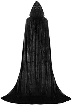 Full Length Hooded Cloak Costume Ideal for Christmas, Halloween, Cosplay Costume Party, Cape disguises.