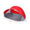 4 Person Pop Up Camping Tent Beach Shelter Hiking Sun Shades Shelter Fishing Red