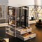 Bakeey Earrings Storage Box Jewelry Display Box Transparent Plastic Jewelry Box Earring Display Stand
