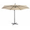 Milano Outdoor - Outdoor 3 Meter Hanging and Folding Umbrella - Beige