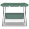 Outdoor Steel Swing Chair - Dark Green (1 Box)