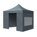 Mountview Gazebo Tent 3x3 Outdoor Marquee Gazebos Camping Canopy Mesh Side Wall