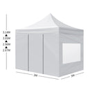 Mountview Gazebo TentOutdoor Marquee Gazebos 3x3 Camping Canopy Mesh Side Wall