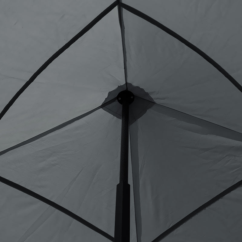 Mountview Gazebo Tent 3x3 Outdoor Marquee Gazebos Camping Canopy Mesh Side Wall