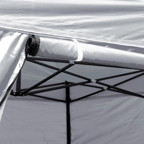 Mountview Gazebo TentOutdoor Marquee Gazebos 3x6 Camping Canopy Mesh Side Wall