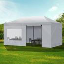 Mountview Gazebo TentOutdoor Marquee Gazebos 3x6 Camping Canopy Mesh Side Wall