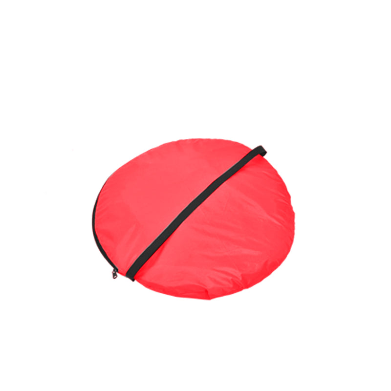 4 Person Pop Up Camping Tent Beach Shelter Hiking Sun Shades Shelter Fishing Red