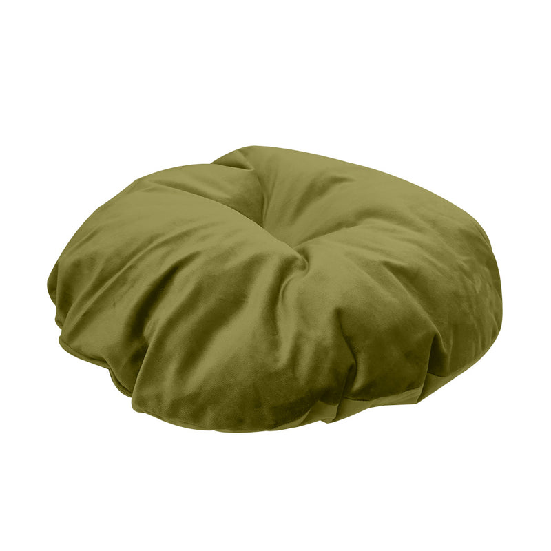 Pet Bed Cat Beds Bedding Castle Igloo Round Nest Comfy Kennel Cave Green M