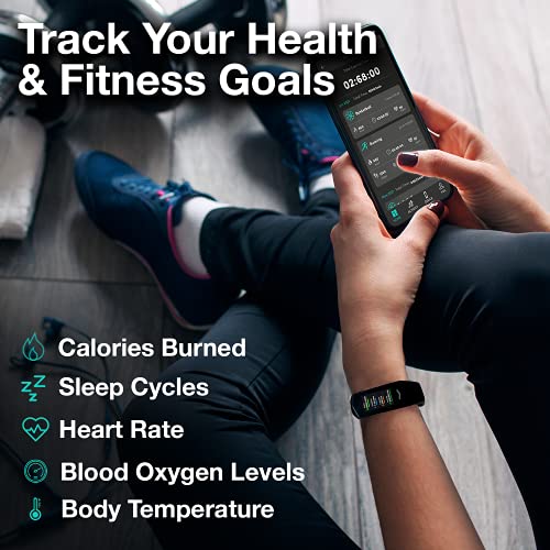 KoreHealth Kore 2.0 Fitness Tracker - Fitness Watches with Built-in GPS | Track Fitness and Heart Rate Monitor | Pedometer Watch Kids and Adults | Wearable Technology with Activity Trackers