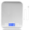 USB Rechargeable Baking Digital Scales 10kg/1g, Kitchen Scale for Food Cooking Coffee, Stainless Steel Anti-Fingerprint with Accuracy LCD Display