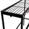 Levede 3 Tier Rectangle Metal Plant Stand Flower Pot Planter Corner Shelf Black