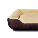 Pawz Pet Bed Mattress Dog Cat Pad Mat Cushion Soft Winter Warm Large Brown