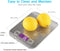 USB Rechargeable Baking Digital Scales 10kg/1g, Kitchen Scale for Food Cooking Coffee, Stainless Steel Anti-Fingerprint with Accuracy LCD Display