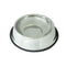 Stainless Steel Dog Bowl - Rust Resistant with Slip-Free Rubber Base, Puppy or Dog Bowl, Size Large One pack