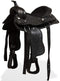 Western Saddle Headstall & Breast Collar Leather Brown/Black Multi Sizes