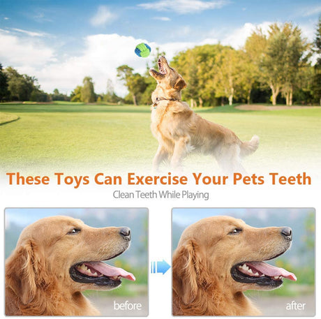 Dog Toys Aggressive Chewers - HMNXG Puppy Toys chew Toys Dog Toys for Small Dogs Rope for Medium to Large Dogs - 10 Pcs