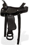Western Saddle Headstall & Breast Collar Leather Brown/Black Multi Sizes