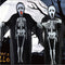Ghost Bones Clothes for Halloween Dance Costume Party Cosplay Masquerade Skeleton Cloak Adult/Child