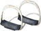 Horse Riding Saddle Set Real Leather 5-in-1 Black/Brown Multi Sizes Black 7.1” (18 cm)