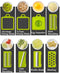 Vegetable Chopper,BRITOR Mandoline Slicer Cutter Chopper and Grater 14 in 1 Vegetable Slicer Potato Onion Chopper Veggie Chopper Dicer with Container (Gray)