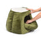 Pet Bed Cat Beds Bedding Castle Igloo Round Nest Comfy Kennel Cave Green M