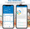 Digital Food Scale, Kitchen Scale for Baking, Cooking and Coffee with Nutritional Calculator for Keto, Macro, Calorie and Weight Loss with Smartphone App, Stainless Steel
