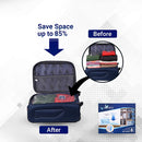 VacpakGenie Space Saver Bag, Pack of 6 (2 Jumbo, 2 Large, 2 Medium), Vacuum Storage Bags, Vacuum Bag, Vacuum Seal Bags Reusable Waterproof Travel and Storage Vacuum Sealer Bags for Clothing, Bedding, Pillows, Duvets, Curtain