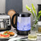 Russell Hobbs Brooklyn Glass Kettle, Black, RHK172BCH Matte Black