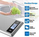 Digital Food Scale, Kitchen Scale for Baking, Cooking and Coffee with Nutritional Calculator for Keto, Macro, Calorie and Weight Loss with Smartphone App, Stainless Steel