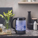 Russell Hobbs Brooklyn Glass Kettle, Black, RHK172BCH Matte Black